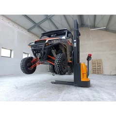 Električni paletni regalni manipulator Q20E35 (2000kg, visina dizanja 3500mm) CORMAK