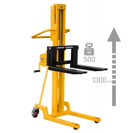 Ručni viličar s vitlom L513 500kg 1300mm CORMAK