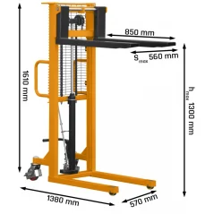 Ručni viličar P513 0.5t 1300mm CORMAK