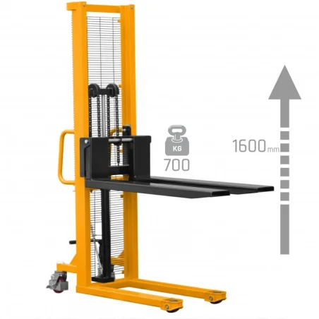 Hidraulički ručni paletni slagač P716 700kg 1600mm CORMAK