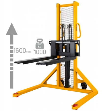 Hidraulički ručni paletni slagač WRHS 1016/1250 1000kg 1600mm) CORMAK