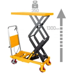 Platforma s nožnim škarastim podizačem TA3510 350kg 1300mm CORMAK
