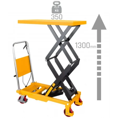 Platforma s nožnim škarastim podizačem TA3510 350kg 1300mm CORMAK
