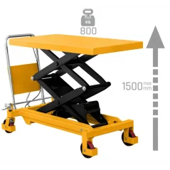 Platforma s nožnim škarastim podizačem TA8015 800kg 1500mm CORMAK