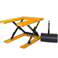 Električni U-obilkovani stol s viličarskim podizačem škarastim TAU1000 1000kg 860mm CORMAK