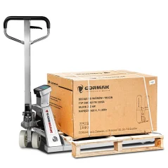 Paletni viličar od nehrđajućeg čelika s elektronskim vagama SP2000-304 2000kg (električni podizanje i pogon) CORMAK