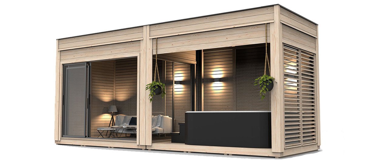 Moderne saune